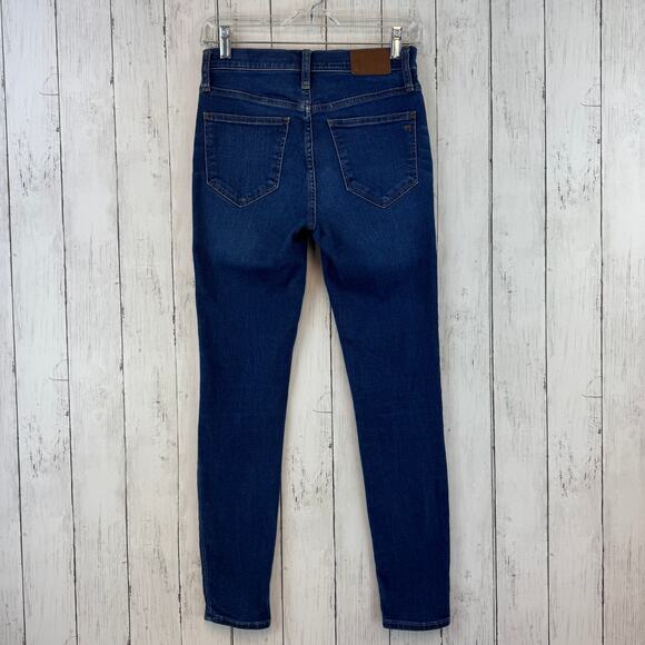 Madewell Jansen Wash Roadtripper High Rise Stretch Skinny Jeans Size 26 - Picture 5 of 16